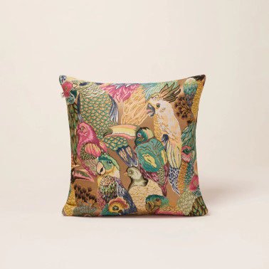 OBLIEČKA NA VANKÚŠ JUNGLE BIRDS 40x40cm