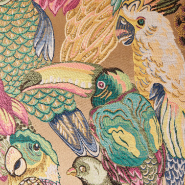 OBLIEČKA NA VANKÚŠ JUNGLE BIRDS 40x40cm