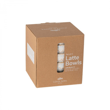 SADA 4 MISIEK LATTE BOWLS 15cm
